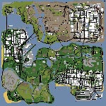 gta sa weapon location map